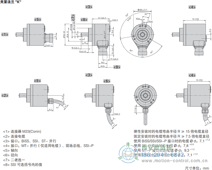 AC58-CANlayer2光电绝对值通用编码器外形及安装尺寸(夹紧法兰K) - 成人动漫综合网_日韩精品人妻系列无码专区_驯服已婚人妻HD中文字幕_精品香蕉久久久午夜福利_欧美日韩成人高清色视频_少妇精品久久久一区二区三区......
