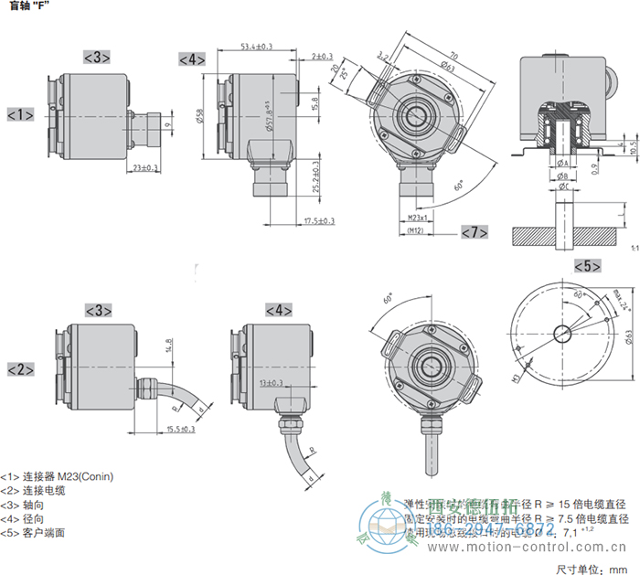 AC58-DeviceNet光电绝对值通用编码器外形及安装尺寸(盲轴F) - 成人动漫综合网_日韩精品人妻系列无码专区_驯服已婚人妻HD中文字幕_精品香蕉久久久午夜福利_欧美日韩成人高清色视频_少妇精品久久久一区二区三区......