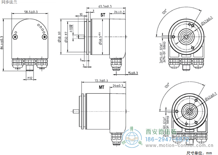 AC58-EtherCAT光电绝对值通用编码器外形及安装尺寸(同步法兰) - 成人动漫综合网_日韩精品人妻系列无码专区_驯服已婚人妻HD中文字幕_精品香蕉久久久午夜福利_欧美日韩成人高清色视频_少妇精品久久久一区二区三区......