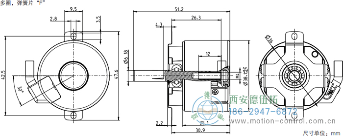 AD34光电绝对值电机反馈编码器外形及安装尺寸(多圈，弹簧片F) - 成人动漫综合网_日韩精品人妻系列无码专区_驯服已婚人妻HD中文字幕_精品香蕉久久久午夜福利_欧美日韩成人高清色视频_少妇精品久久久一区二区三区......