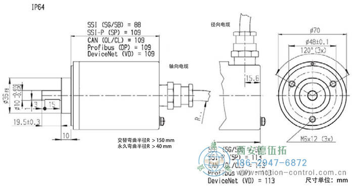 AX70/AX71光电绝对值防爆编码器外形及安装尺寸IP64 - 成人动漫综合网_日韩精品人妻系列无码专区_驯服已婚人妻HD中文字幕_精品香蕉久久久午夜福利_欧美日韩成人高清色视频_少妇精品久久久一区二区三区......