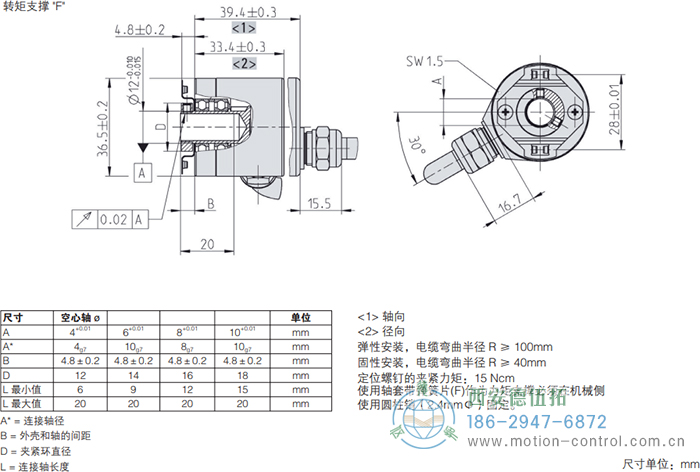 RI36-H空心轴光电增量通用编码器外形及安装尺寸(转矩支撑F) - 成人动漫综合网_日韩精品人妻系列无码专区_驯服已婚人妻HD中文字幕_精品香蕉久久久午夜福利_欧美日韩成人高清色视频_少妇精品久久久一区二区三区......