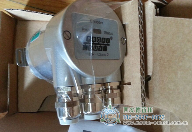 图为博思特Profibus接口的编码器照片