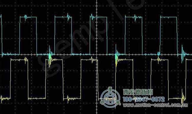图为某增量编码器的脉冲波形图