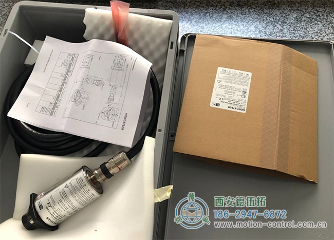 图为石油行业经常用到的亨士乐AX71防爆编码器照片