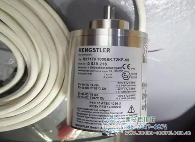 图为亨士乐RX71TI系列增量防爆编码器照片
