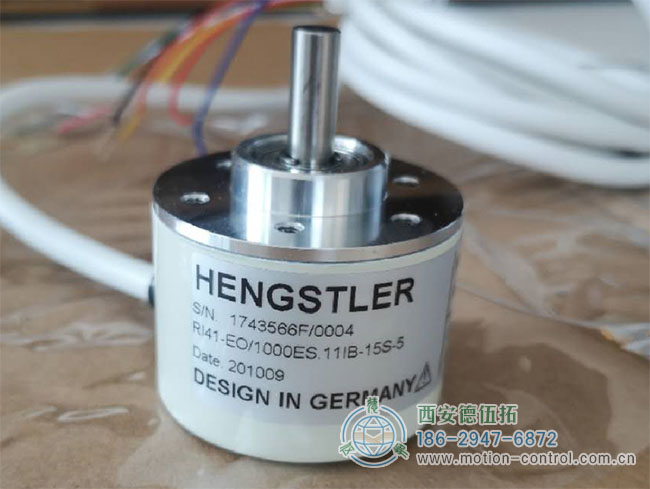 图为1000脉冲的亨士乐轻载编码器照片